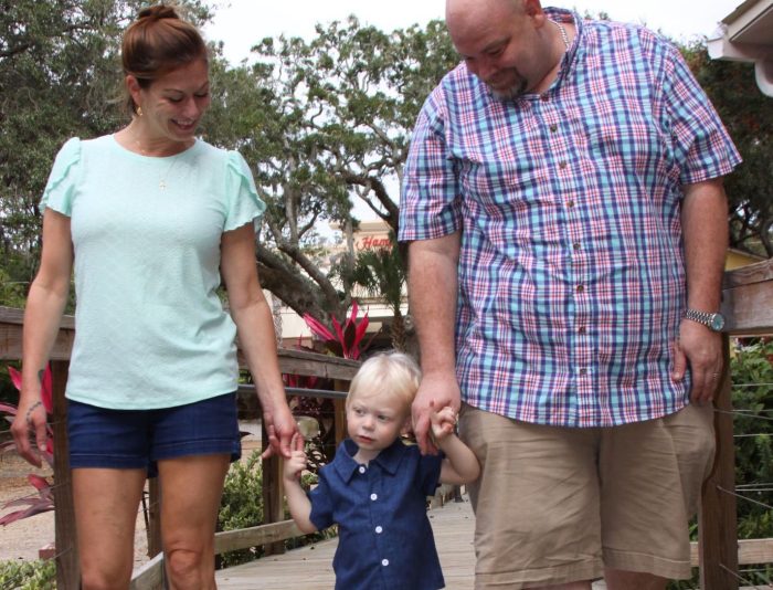 The Lee family, Sea Cottages of Amelia Owners.